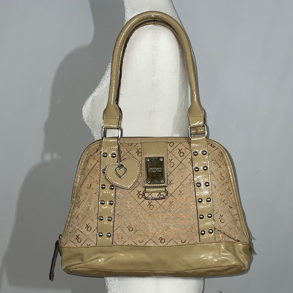 XOXO Y2K Beige Sachel